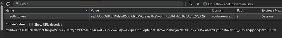 Changing the auth_token