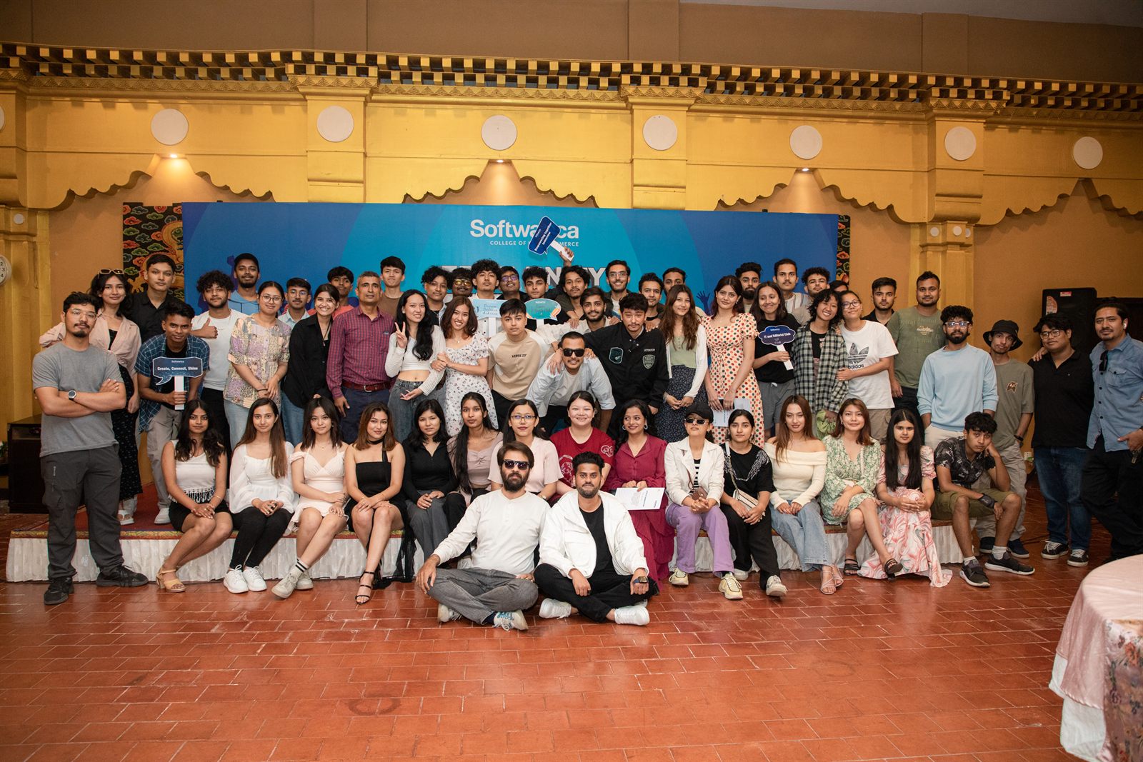 All members of the Softwarica IT Club